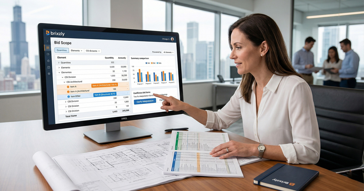 Comparing Construction Bids